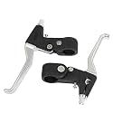 CYBIC MTB Bicycle Brake Lever Set Left and Right Pair Aluminum Alloy Handle Universal Fit for Mountain Road and Standard Bikes Ergonomic Anti Slip Design Lightweight Durable Easy Installation