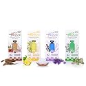 Cycle Pure Karpure Camphor Pouch - Pack of 4 | Oudh, Citrus, Lavender &amp; Thyme Fragrance | Air Freshener for Cars, Wardrobes, Bookshelves, Homes, Offices &amp; Mosquito Repellent | Each Lasts up to 45 Days