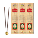 Cycle Pure Yagna Long Lasting Masala Bathi for Special Puja and Rituals Natural, Woody, Sandal, Herbal Fragrance