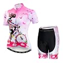 Cycling Jerseys Women Bike Shirts Short Sleeve Bicycle Clothes Breathable Stretch Labric Bicycle Uniforms