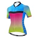 Cycling Jerseys Women Bike Shirts Short Sleeve Bicycle Clothes Breathable Stretch Labric Bicycle Uniforms