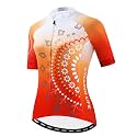 Cycling Jerseys Women Bike Shirts Short Sleeve Bicycle Clothes Breathable Stretch Labric Bicycle Uniforms