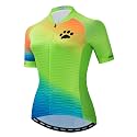 Cycling Jerseys Women Bike Shirts Short Sleeve Bicycle Clothes Breathable Stretch Labric Bicycle Uniforms