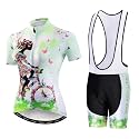 Cycling Jerseys Women Bike Shirts Short Sleeve Bicycle Clothes Breathable Stretch Labric Bicycle Uniforms