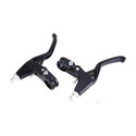 CYCLOWN ALL BLACK HEAVY DUTY ALL ALLOY DESIGNER BRAKE LEVER SET Bicycle Brake Disk