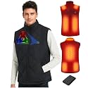 CYCYHEAT Heated Vest for Women &amp; Men Quilted Lightweight Jacket Coat Vests