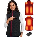 CYCYHEAT Heated Vest for Women & Men Quilted Lightweight Jacket Coat Vests
