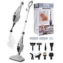 CYK Steam Mops for Floor Cleaning, 12 in 1 Handheld Steam Cleaner for Home, Floor Steamer for Hardwood Floors and Tile(Grey-grey)