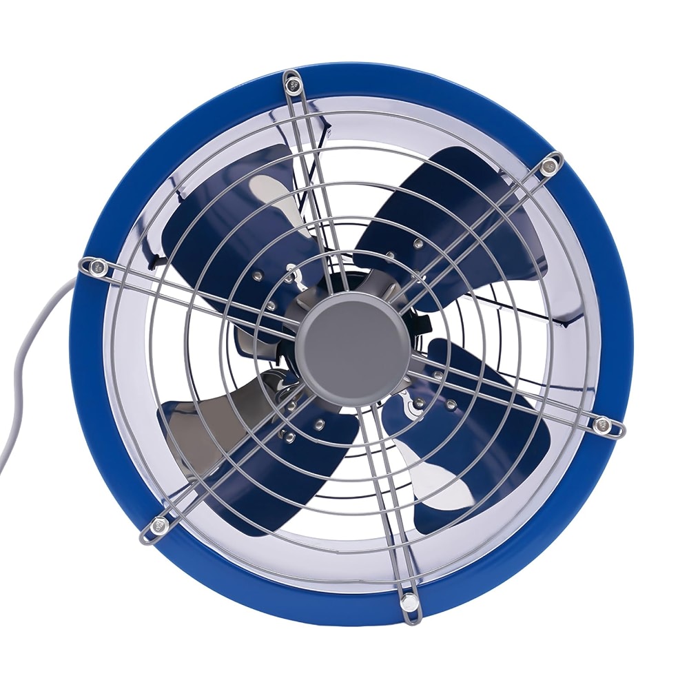 Cylinder Pipe Fan, Power Extraction Fan 18 * 18 * 11Inch Inline Duct ...