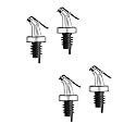 Glass Oil Dispenser Bottle for Kitchen (TT CAP - 4PCS)