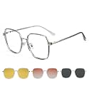 Cyxus Magnetic Clip-On Sunglasses Polarized Men Women UV Protection for Night Driving Fishing Golf Cycling P1573