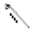 CZC AUTO Pencil Tire Pressure Gauge, Dual Head, 10-120PSI, Silver, 1 Pack