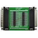 CZH-Labs D'sub DB25 Diagnostic Test Breakout Board, DSUB DB25 Connector Male to Female.