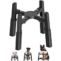 CZPET Dog Bowl Stand with Adjustable Height and Width [Stand Only]
