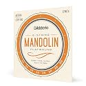 D'Addario EFW74 Phosphor Bronze Flatwound Mandolin Strings, Medium, 11-36