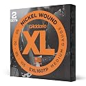 D'Addario XL Nickel Bass Guitar Strings 50-105, 2 Sets