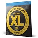 D'Addario XL Nickel Bass Guitar Strings 35-95, Extra Super Light