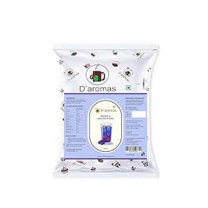 d39aromas blueberry ice tea 2kg instant premix powder ready to drink refreshing summer drink 500gm each pack of 4
