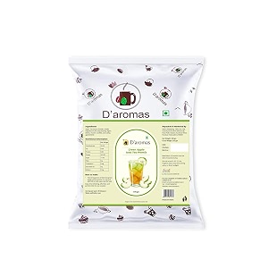 d39aromas green apple ice tea 2kg instant premix ice tea powder ready to drink refreshing iced tea summer drink 500gm each pack of 4