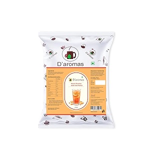 d39aromas peach passion ice tea 2kg instant premix ice tea powder ready to drink refreshing iced tea summer drink 500gm pack of 4