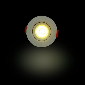 d39mak 3 watt round led cob light for poprecessed lighting warm white 1