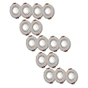 D'Mak 3 Watt Round LED COB Light for POP/Recessed Lighting (White, 15)