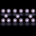 D'Mak 3 Watt Round LED COB Light for POP/Recessed Lighting (Blue, 15)