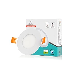 d39mak 3 watts round led conceal panel light for false ceiling amp pop - white pack of 1