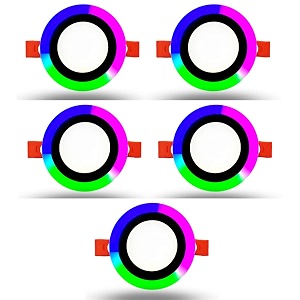 DMak 9 Watt 63 Round Double Colour