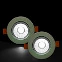 D39Mak Aluminium 6 Watt Round Led Cob