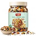 D' Nature Eatery Mixed Dry Fruits 500g Healthy Natural 8 in 1 Superfood Trail Mix Nuts Seeds and Berries | Rich in High Protein Almonds, Cashew, Raisin, Pumpkin, Sunflower and Flax Seeds