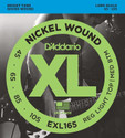 DADDARIO Bass EXL165 Nickel Wound 45-105 Custom