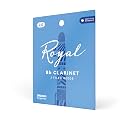 D'Addario Royal Organic Bb Clarinet Reeds Strength 2.0, 3-Pack