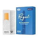D'Addario Royal Organic Bb Clarinet Reeds Strength 1.5, 10-Pack
