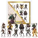 Skinny Minis Undead Miniatures Set, 12 Medium Flat Minis, D&amp;D Compatible 2D Miniatures for 5e &amp; Pathfinder TTRPG, Tabletop RPG Monster Minis for Dungeon Master Roleplaying Games