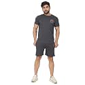 D-GREEN Men39s Basic Solid Cotton Round Neck