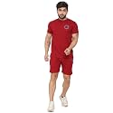 D-GREEN Men39s Basic Solid Cotton Round Neck