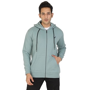 D-GREEN Sweatshirt for Men Stylish Hoodie with