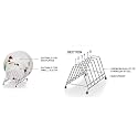D.k 11® Stainless Steel Plate &amp; Lid Rack Holder | Plate Stand | Dish Stand Utensil Rack - 6 Sections for Kitchen Cabinets Storage