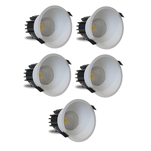 DMak 18W White Body LED Deep COB
