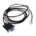 D-SUB9PIN DB9 to RJ11 RJ12 6P4C Converter Programming Cable for KV Series to PC Communication KABLE(1.8M)