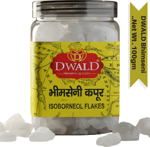 d wal d 100 organic bhimseni camphor 500g jar for puja  air freshener sweet fragrance