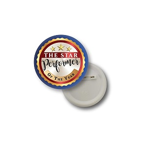 D2C Star Performer Recognition Badges - 58MM
