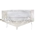 AC Service Wash Bag Waterproof Cover With Drain Outlet for 1.5 Ton to 2 Ton Split AC - Clear Polyvinyl Chloride