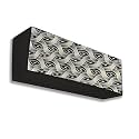 Split AC Cover Indoor Unit For 1.5 Ton Capacity AC, All Weather Cover/Attractive Digital Prints/Dustproof/Water Resistant AC Cover (Black)