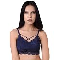 Da Intimo Solid Non-Wired Lightly Padded Bralette