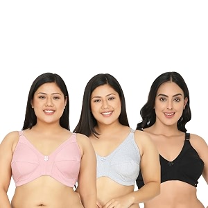 Da Intimo Womens Cotton Non-Padded Non-Wired Full