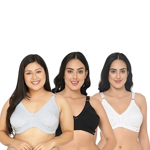 Da Intimo Womens Cotton Non-Padded Non-Wired Full