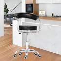 Da URBAN® Classic Height Adjustable &amp; Revolving Kids Chair with Wheels (Black) (1 Pc)