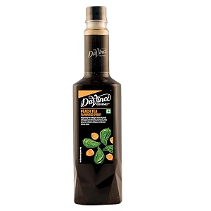 davinci gourmet peach tea flavour syrup 750 ml